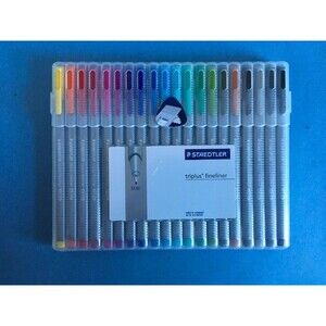 Staedtler triplus fineline pens 20ct